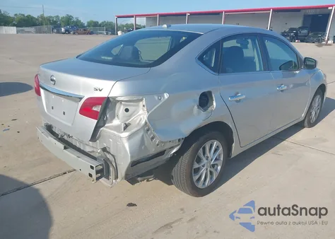 2018 Nissan Sentra Sv z USA, uszkodzony, nr VIN 3N1AB7AP9JY225837